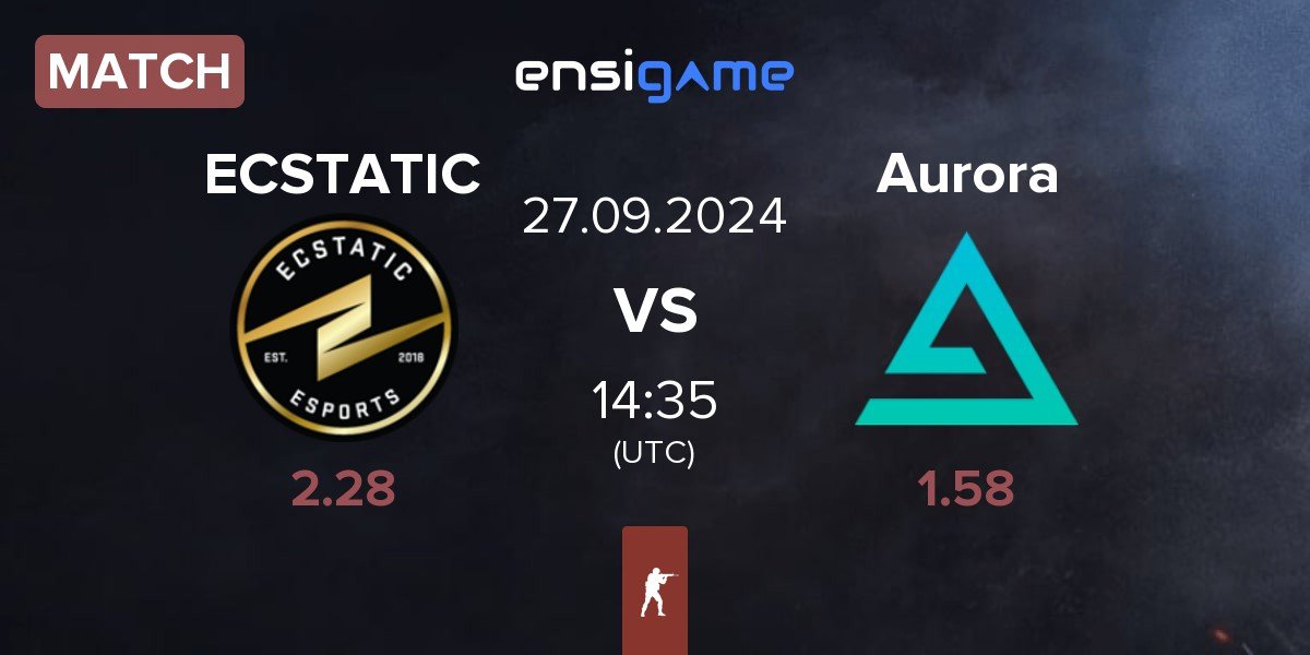 Match ECSTATIC vs Aurora Gaming Aurora | 27.09