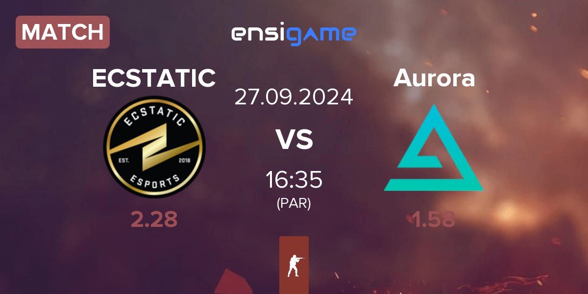 Match ECSTATIC vs Aurora Gaming Aurora | 27.09