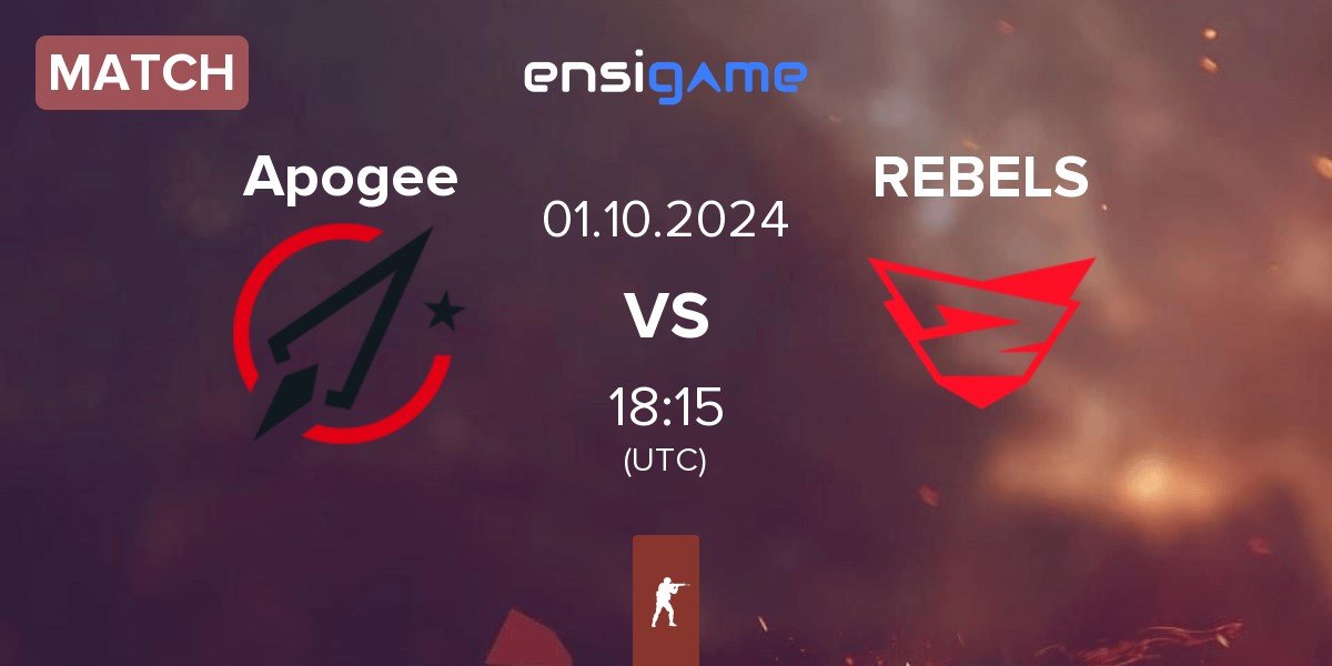 Match Apogee vs Rebels Gaming REBELS | 01.10