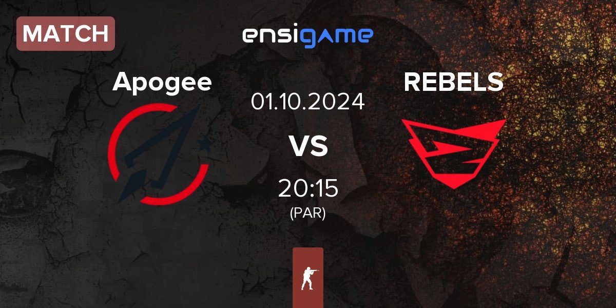 Match Apogee vs Rebels Gaming REBELS | 01.10