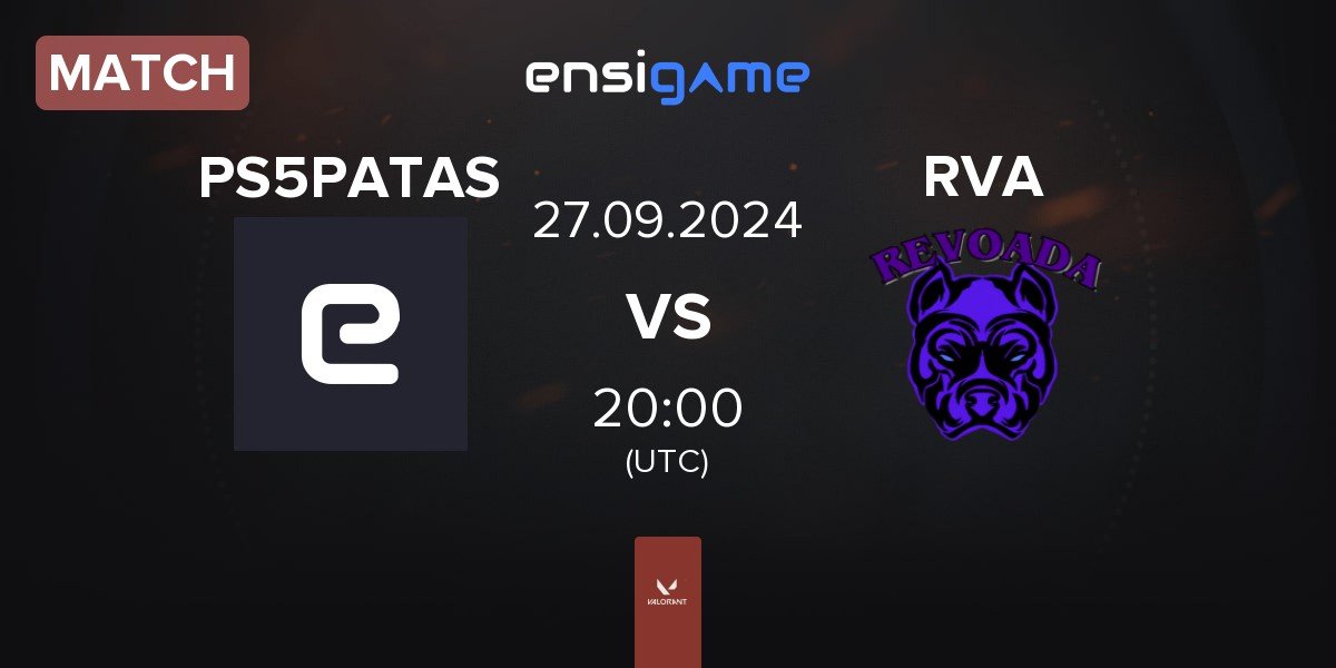 Match PS5PATAS vs REVOADA RVA | 27.09