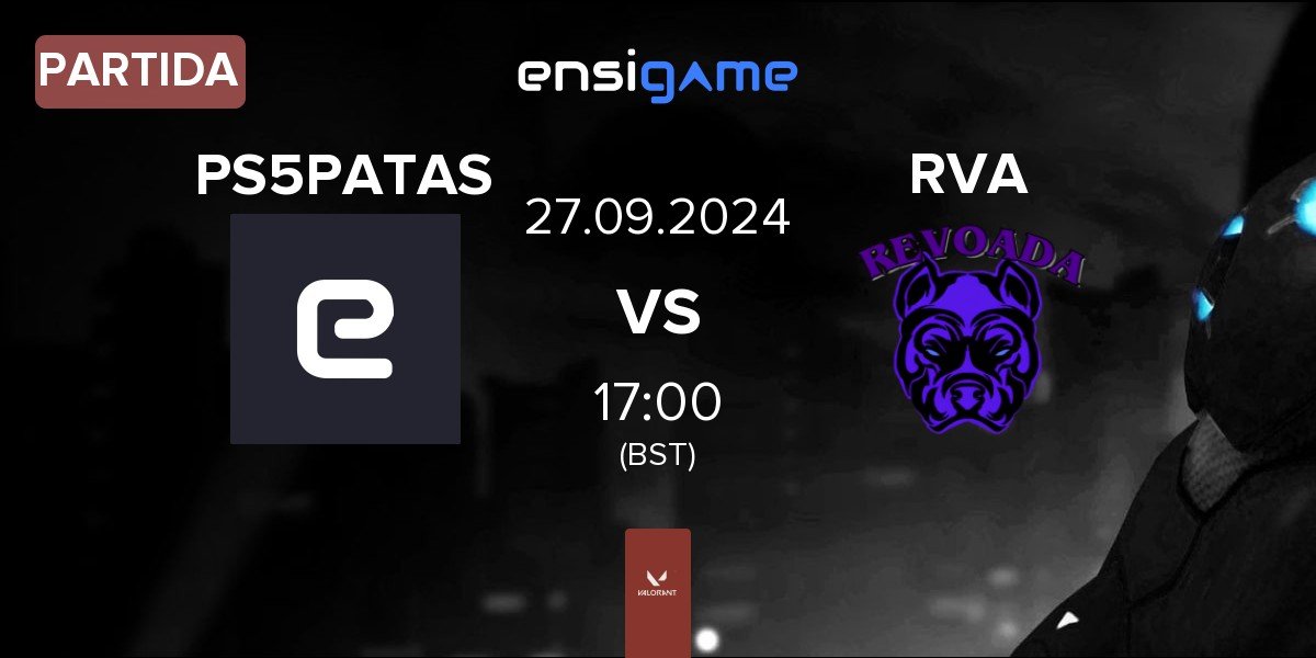 Partida PS5PATAS vs REVOADA RVA | 27.09