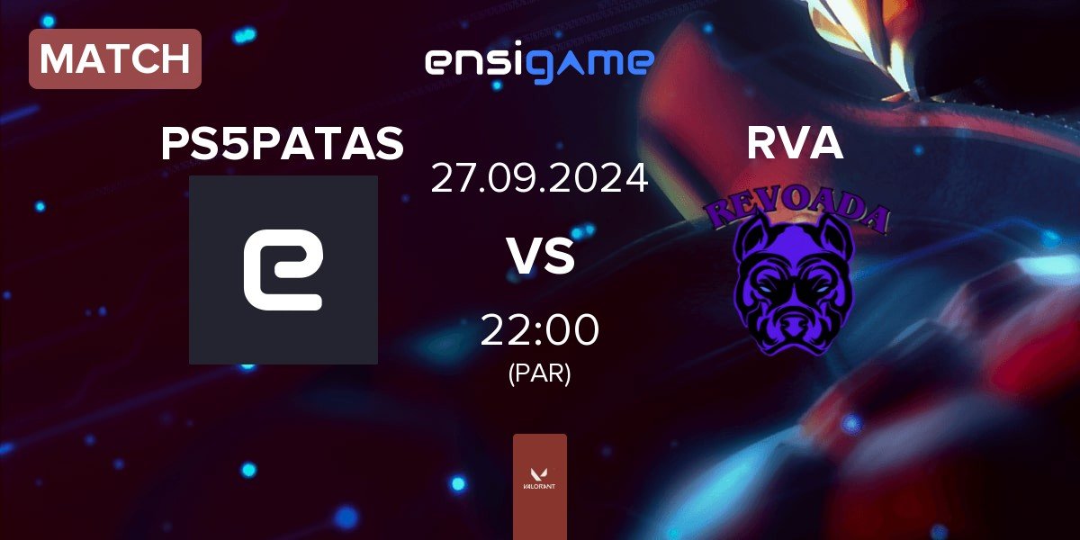 Match PS5PATAS vs REVOADA RVA | 27.09