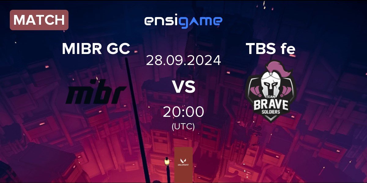 Match Made in Brazil GC MIBR GC vs TBS e-Sports FEM TBS fe | 28.09