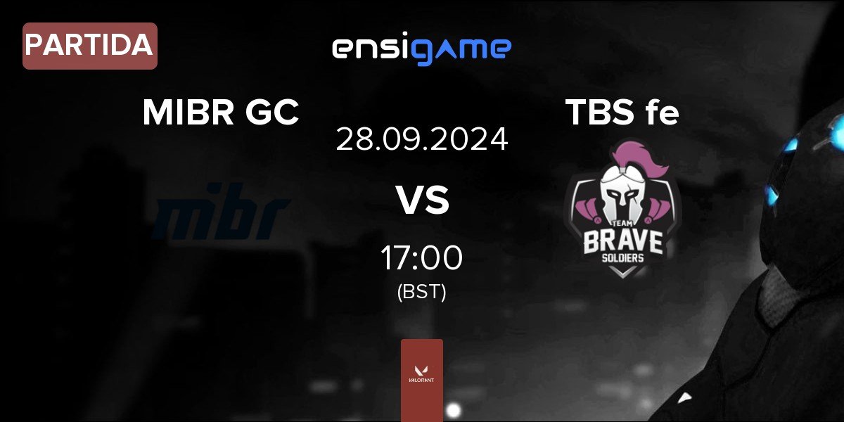 Partida Made in Brazil GC MIBR GC vs TBS e-Sports FEM TBS fe | 28.09