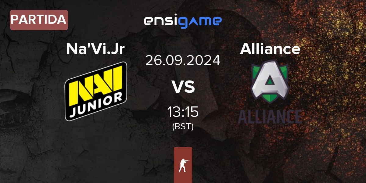 Partida Natus Vincere Junior Na'Vi.Jr vs Alliance | 26.09