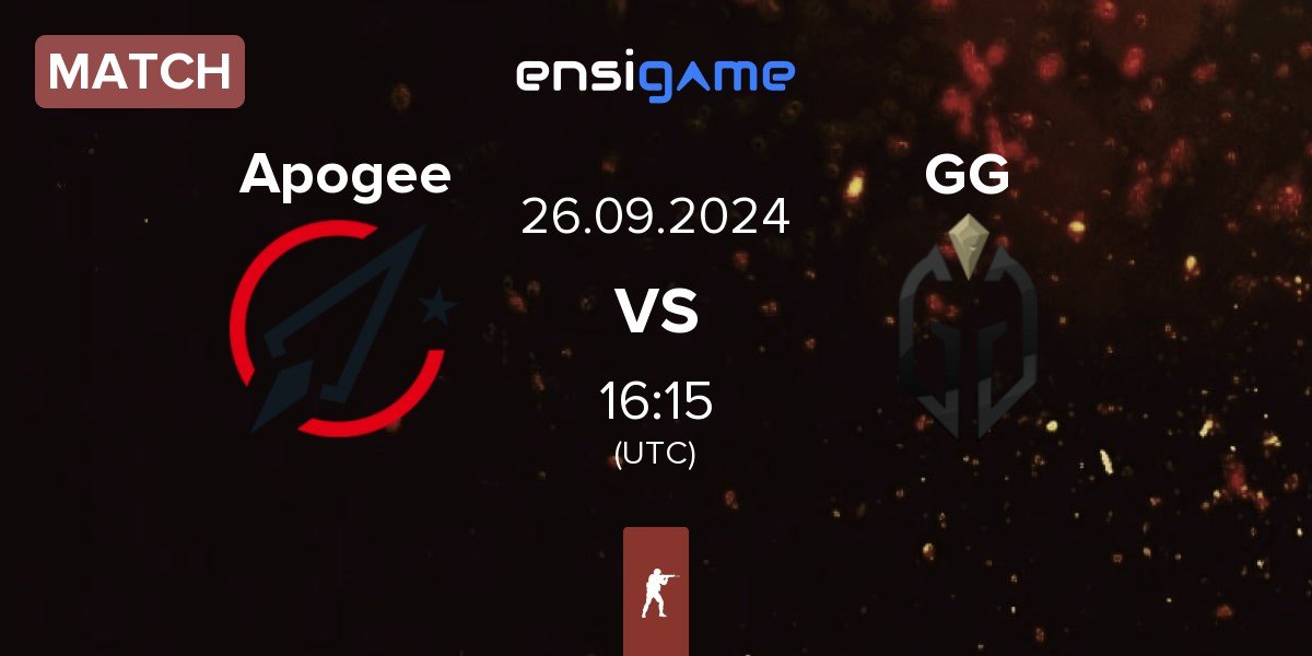 Match Apogee vs Gaimin Gladiators GG | 26.09