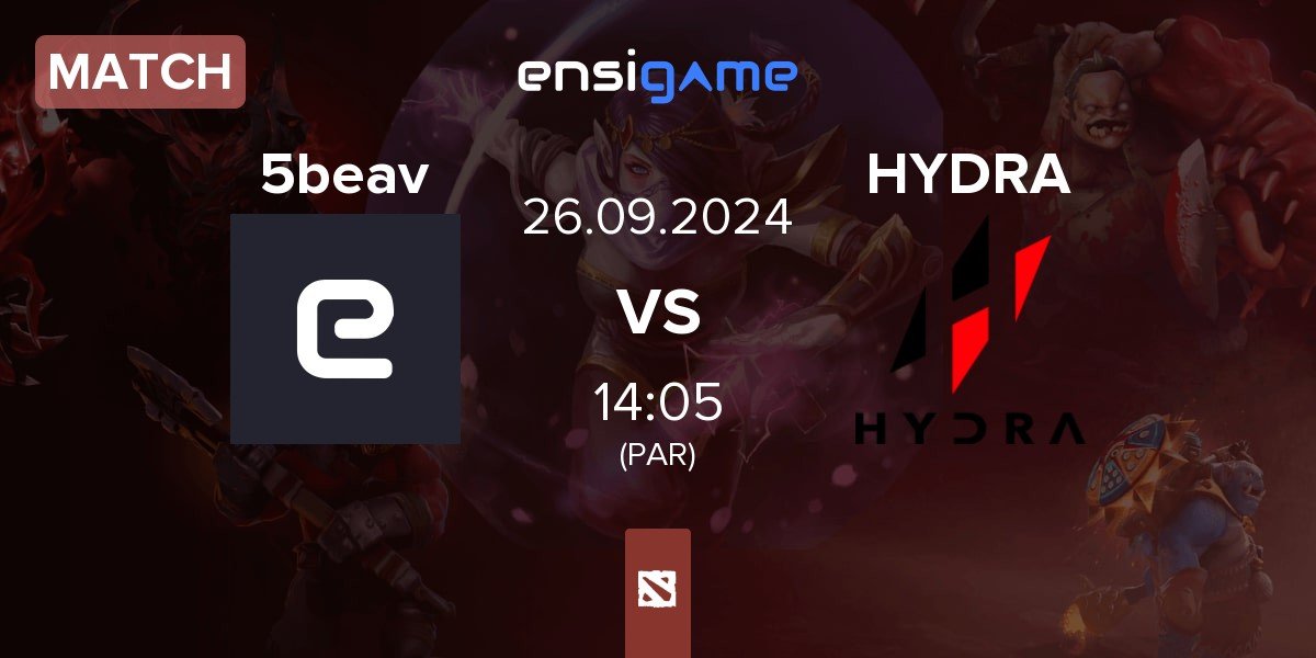 Match Five Beavers 5beav vs HYDRA | 26.09