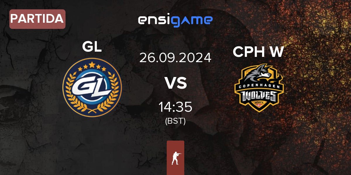 Partida GamerLegion GL vs Copenhagen Wolves CPH W | 26.09