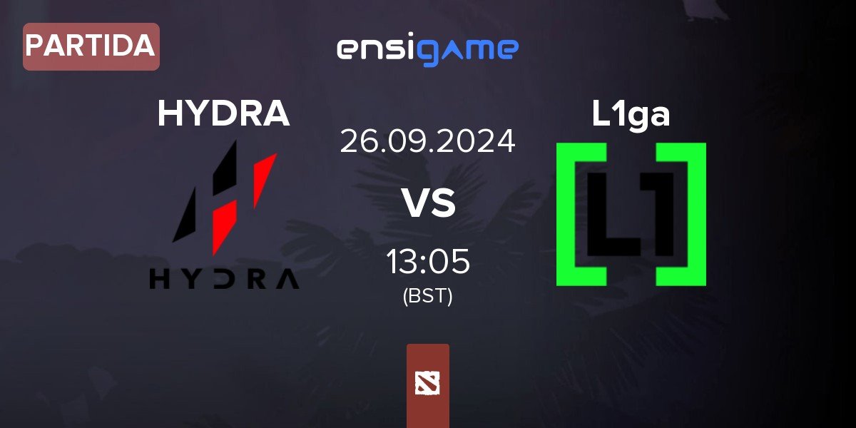 Partida HYDRA vs L1ga Team L1ga | 26.09