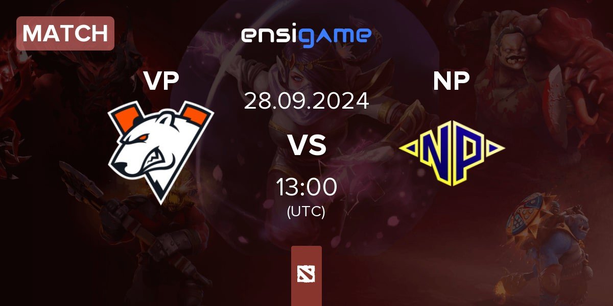 Match Virtus.pro VP vs Night Pulse NP | 28.09