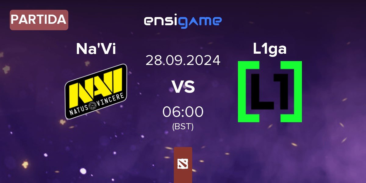 Partida Natus Vincere Na'Vi vs L1ga Team L1ga | 28.09