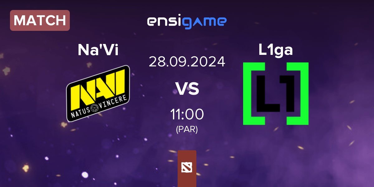 Match Natus Vincere Na'Vi vs L1ga Team L1ga | 28.09