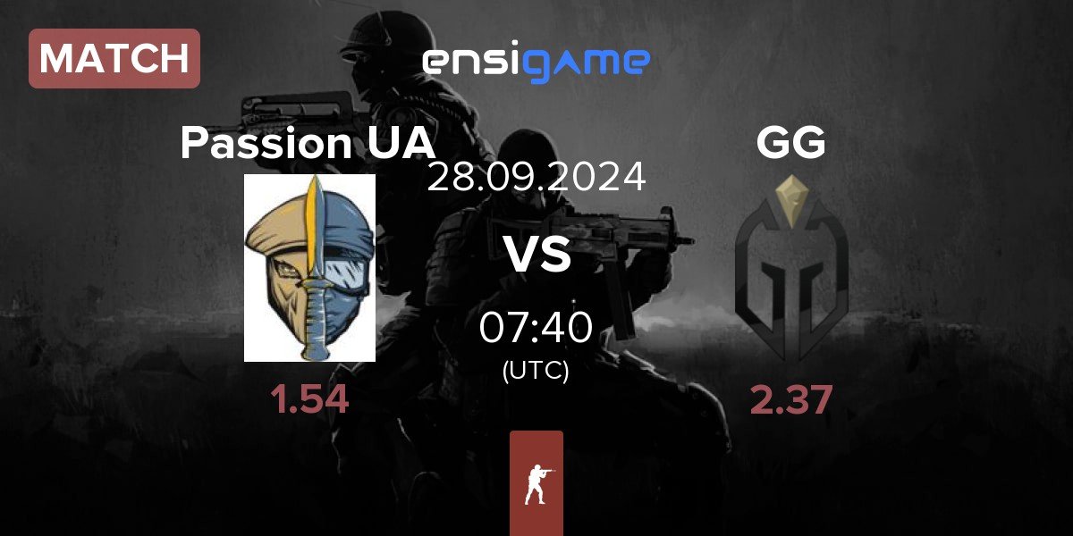 Match Passion UA vs Gaimin Gladiators GG | 28.09