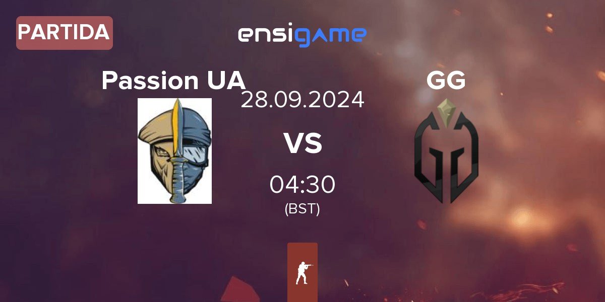 Partida Passion UA vs Gaimin Gladiators GG | 28.09