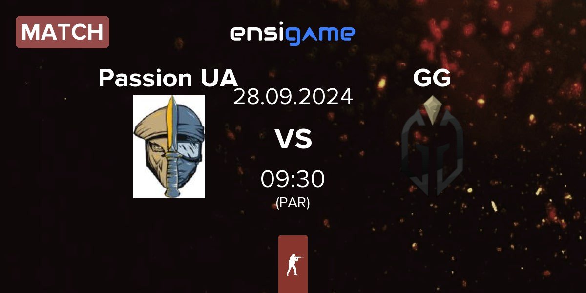 Match Passion UA vs Gaimin Gladiators GG | 28.09