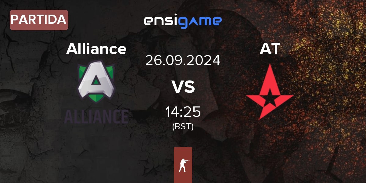 Partida Alliance vs Astralis Talent AT | 26.09