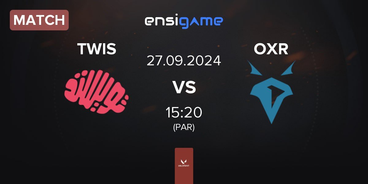 Match Twisted Minds TWIS vs Onyx Ravens OXR | 27.09