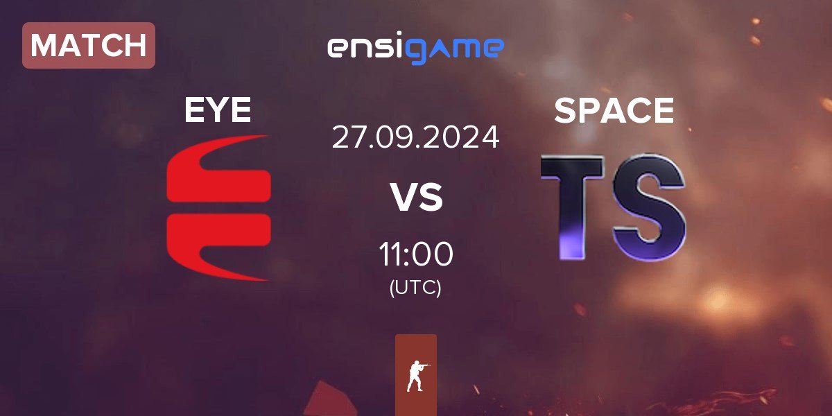 Match EYEBALLERS EYE vs Team Space SPACE | 27.09