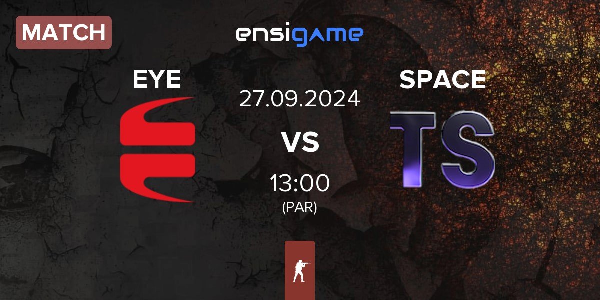 Match EYEBALLERS EYE vs Team Space SPACE | 27.09