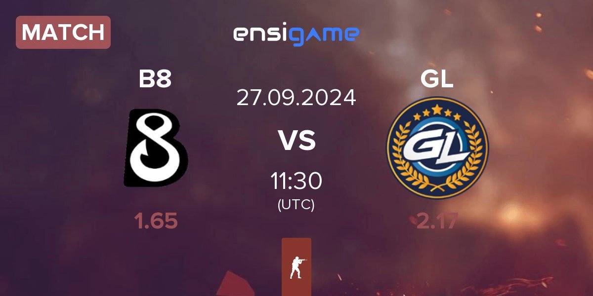 Match B8 vs GamerLegion GL | 27.09