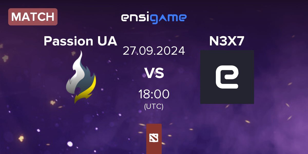 Match Passion UA vs N3X7 | 27.09