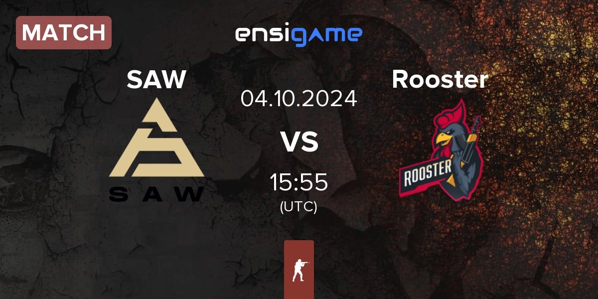 Match SAW vs Rooster | 04.10