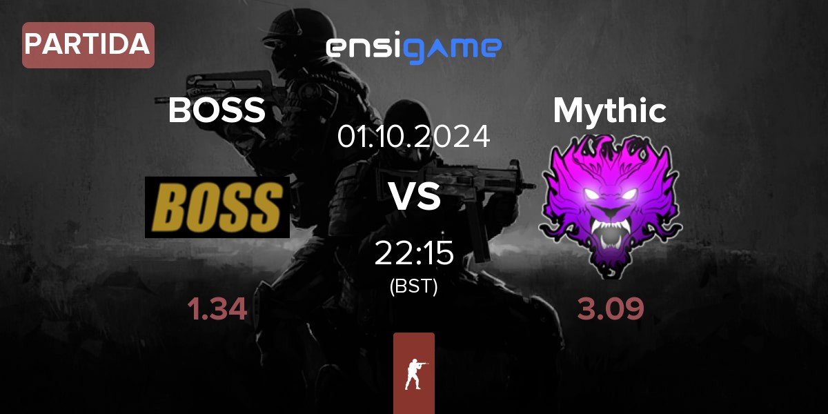 Partida BOSS vs Mythic | 01.10