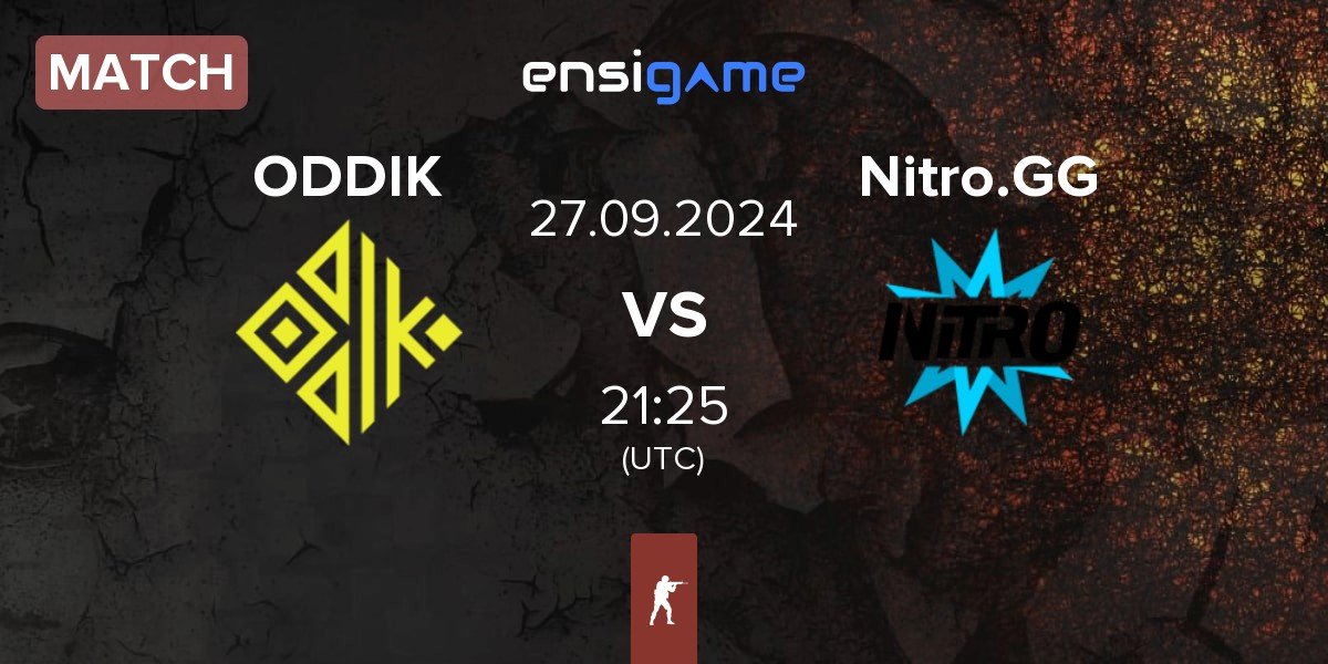 Match ODDIK vs Nitro.GG | 27.09