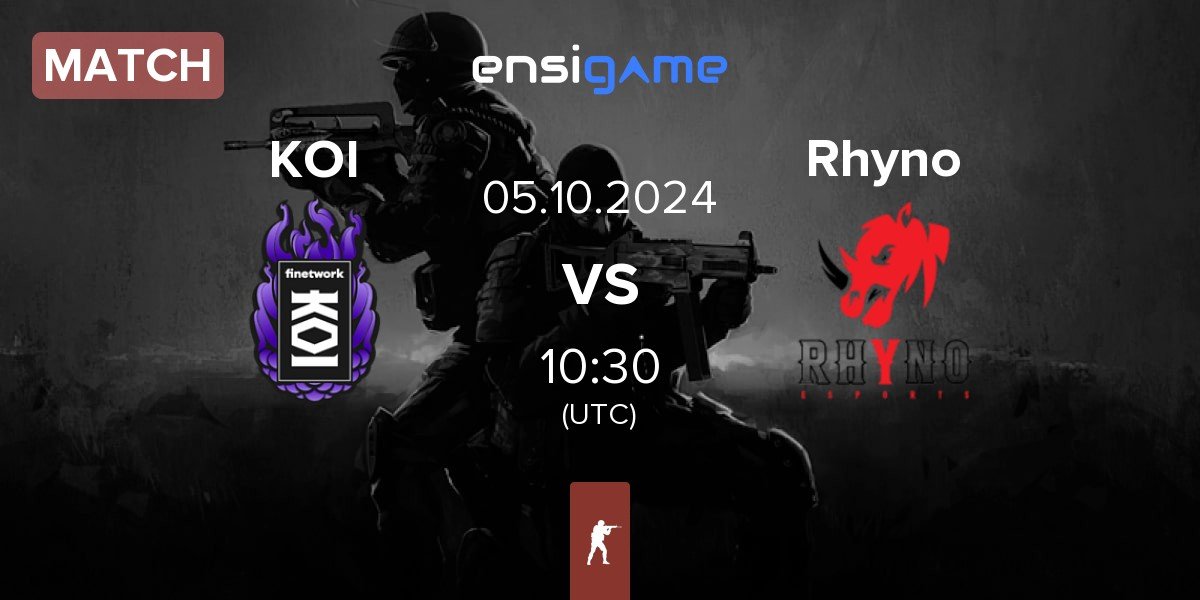 Match KOI vs Rhyno Esports Rhyno | 05.10