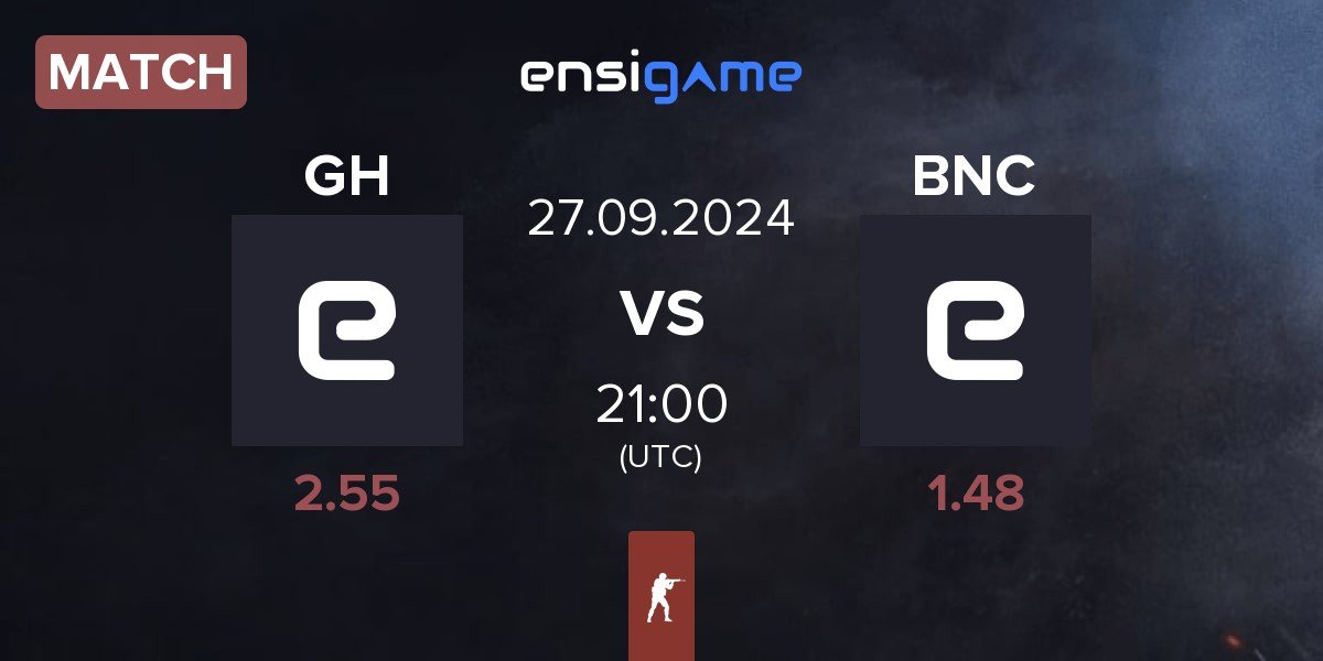 Match GameHunters GH vs Bad News Chickens BNC | 27.09