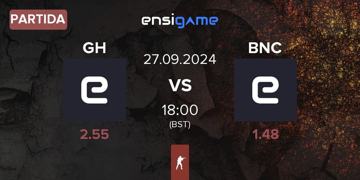 Partida GameHunters GH vs Bad News Chickens BNC | 27.09