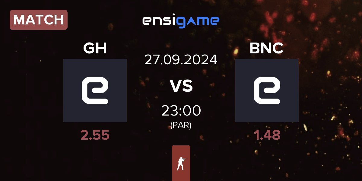 Match GameHunters GH vs Bad News Chickens BNC | 27.09