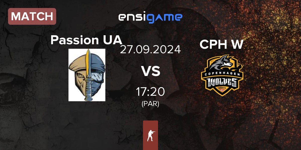 Match Passion UA vs Copenhagen Wolves CPH W | 27.09