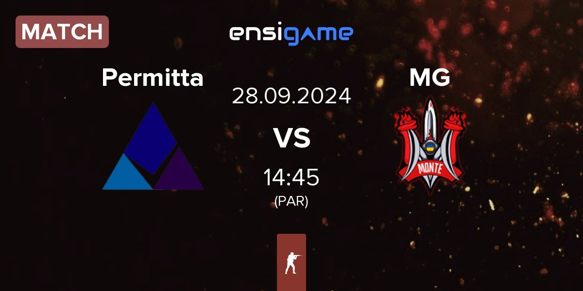 Match Permitta Esports Permitta vs Monte Gen MG | 28.09