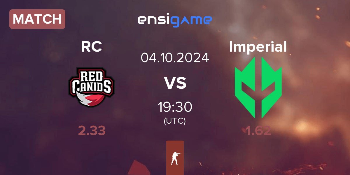 Match Red Canids RC vs Imperial Esports Imperial | 04.10