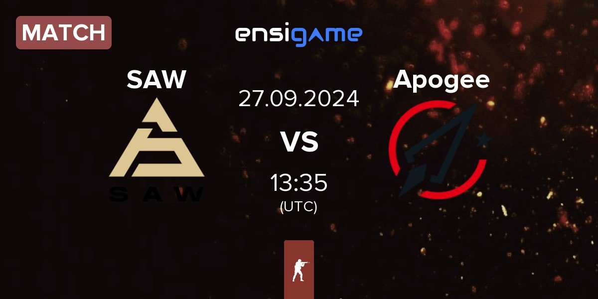 Match SAW vs Apogee | 27.09