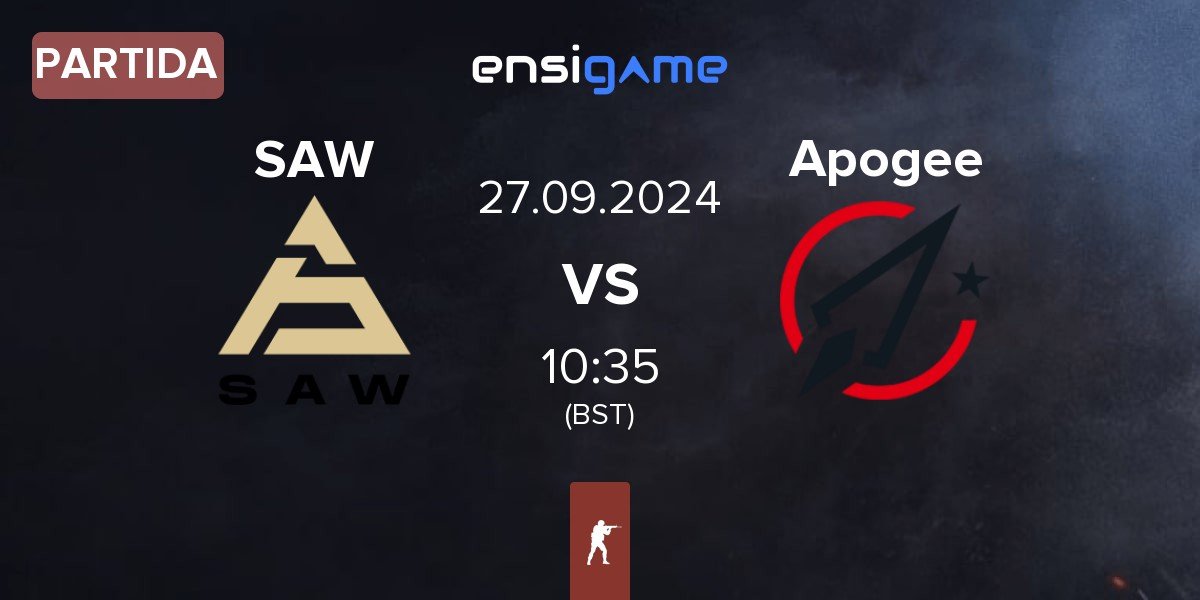 Partida SAW vs Apogee | 27.09