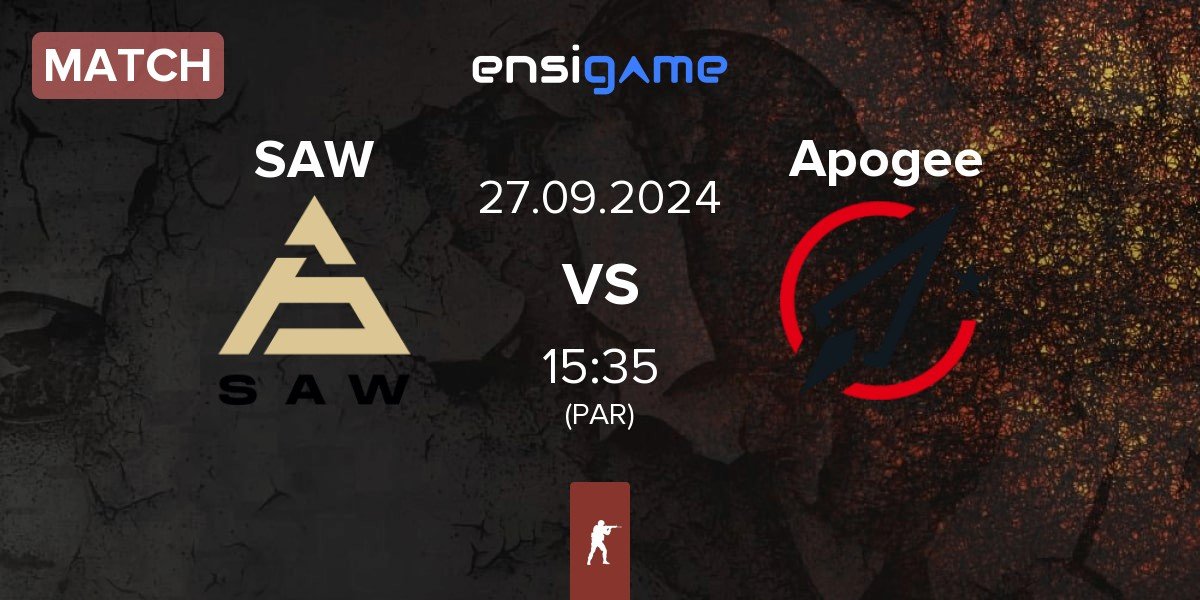 Match SAW vs Apogee | 27.09