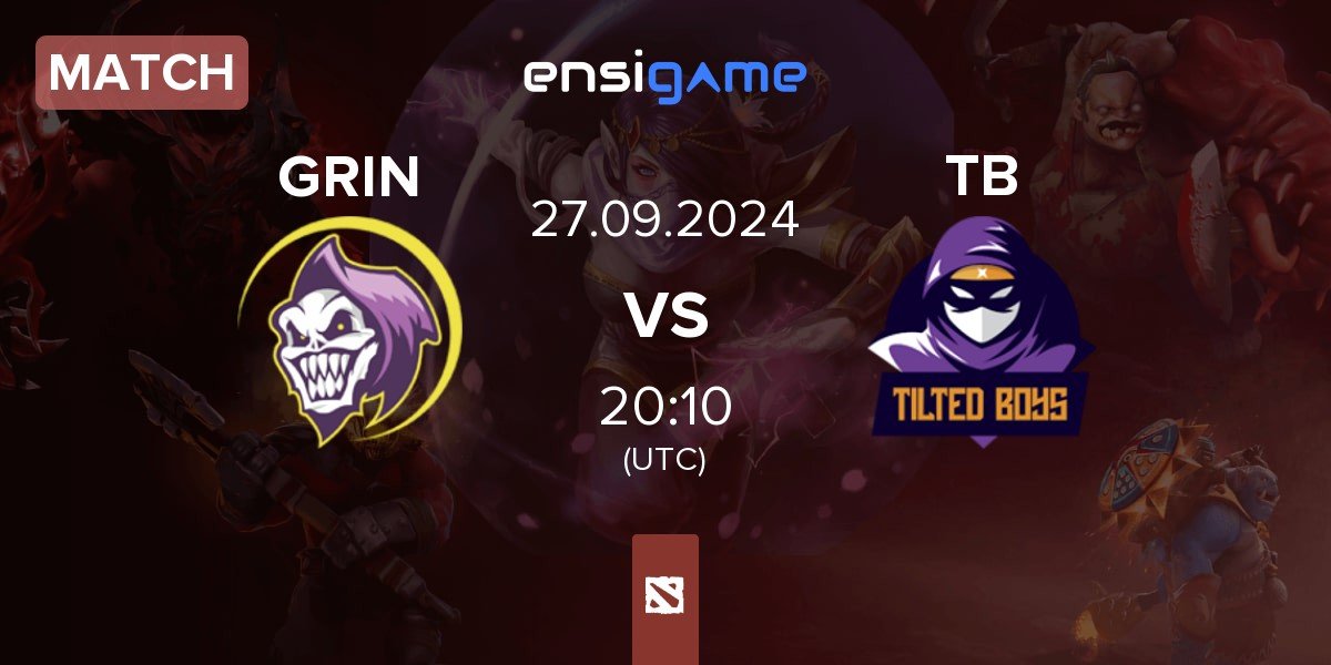 Match GRIN Esports GRIN vs TILTEDBOYS TB | 27.09