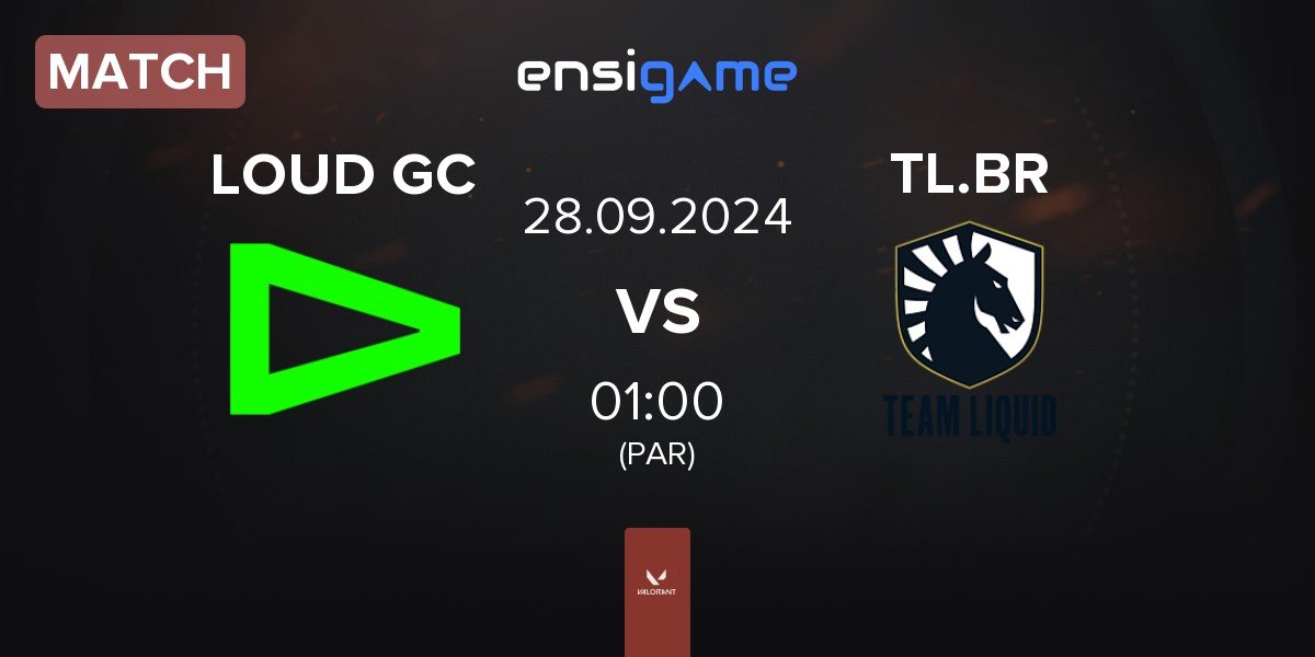 Match LOUD GC vs Team Liquid Brazil TL.BR | 28.09