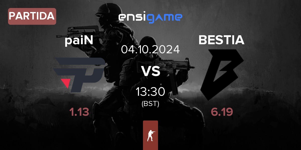 Partida paiN Gaming paiN vs BESTIA | 04.10