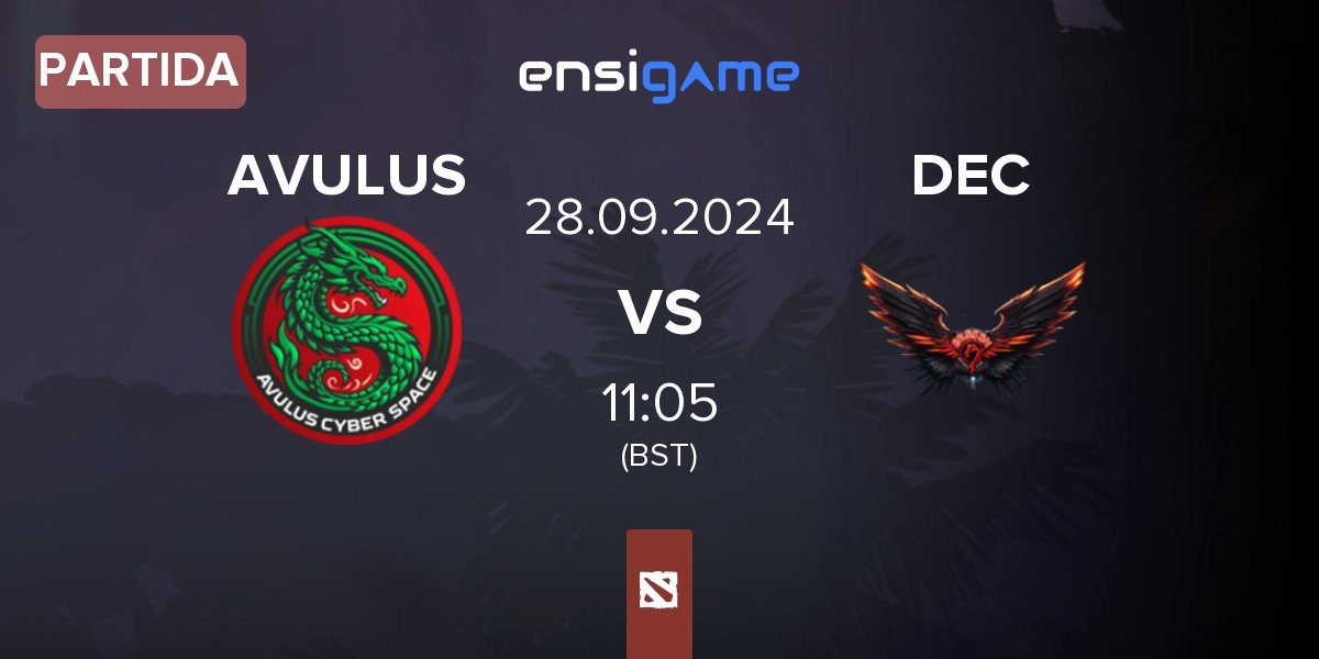 Partida AVULUS vs Dragon Esports Club DEC | 28.09