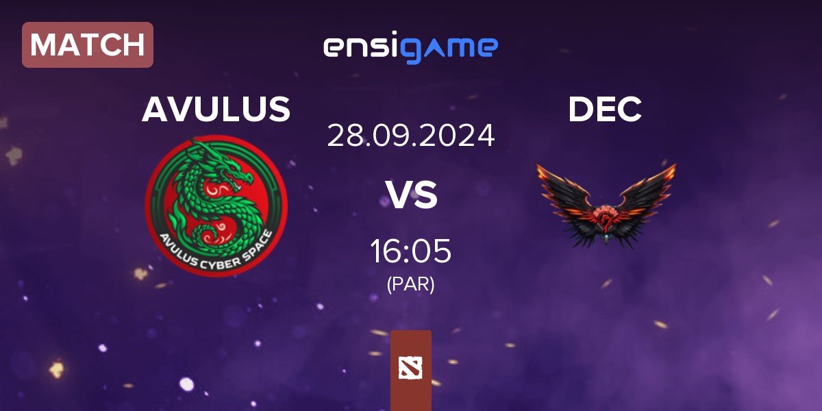 Match AVULUS vs Dragon Esports Club DEC | 28.09