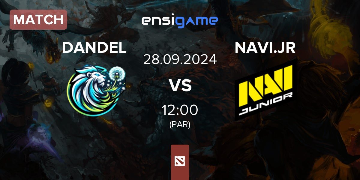 Match Dandelions DANDEL vs Navi Junior NAVI.JR | 28.09