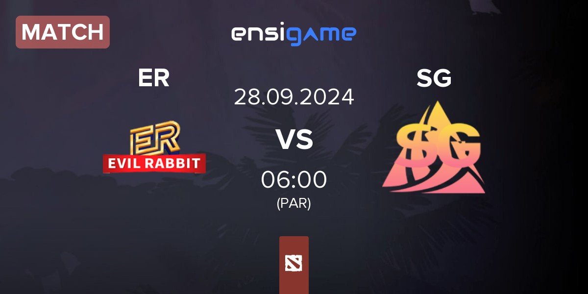 Match Evil Rabbit ER vs Spiky Gaming SG | 28.09