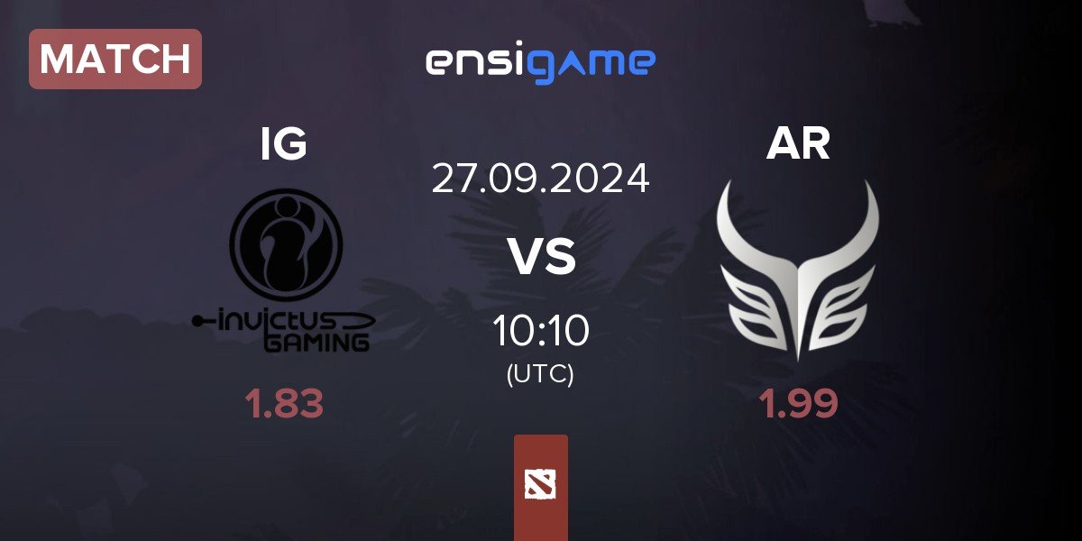 Match Invictus Gaming IG vs Azure Ray AR | 27.09