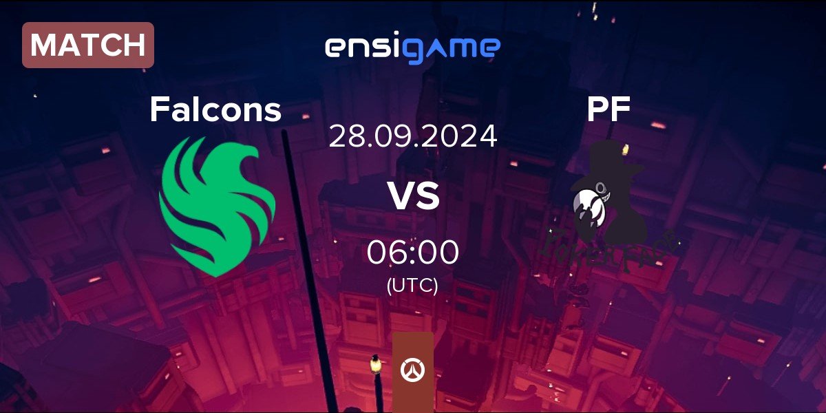 Match Team Falcons Falcons vs Poker Face PF | 28.09