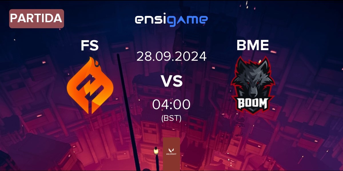 Partida FULL SENSE FS vs BOOM Esports BME | 28.09