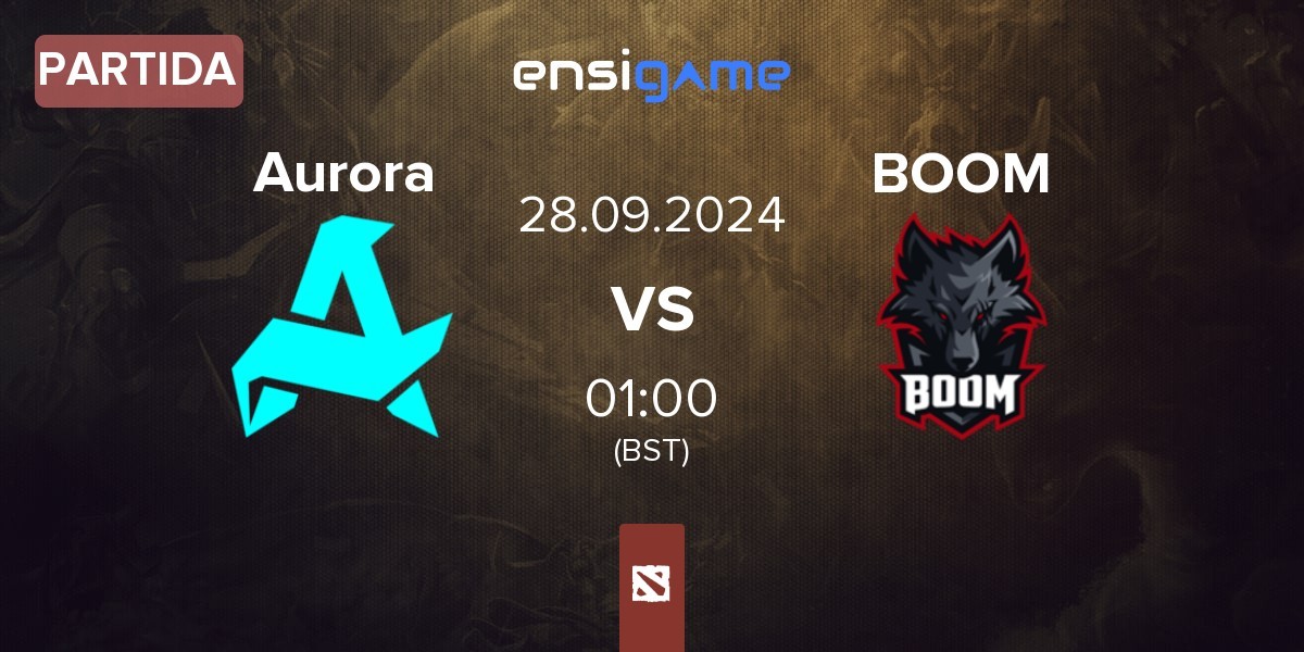 Partida Aurora vs BOOM Esports BOOM | 28.09